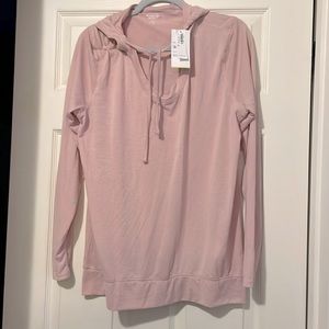 Hooded Old Navy active go dry shirt